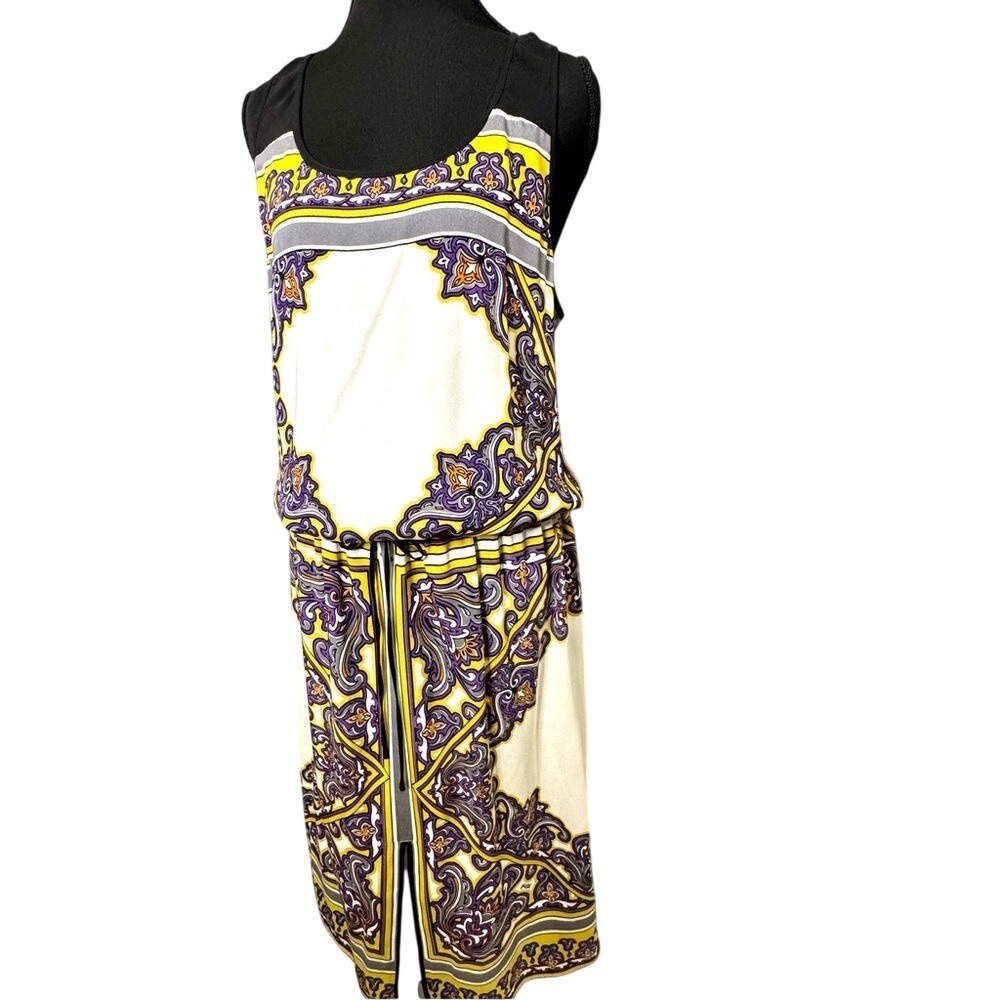 HALE BOB Silk Midi dress, NWOT, Size M, Boho Beautiful